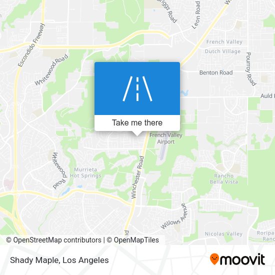 Mapa de Shady Maple