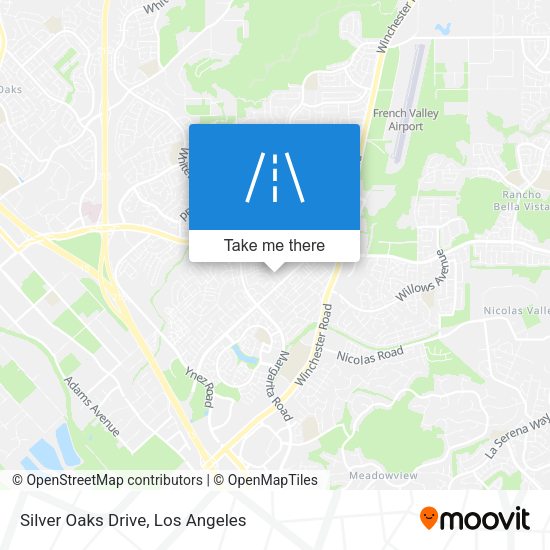 Mapa de Silver Oaks Drive