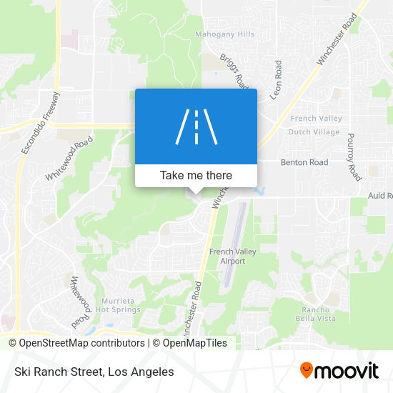 Ski Ranch Street map