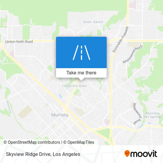 Skyview Ridge Drive map