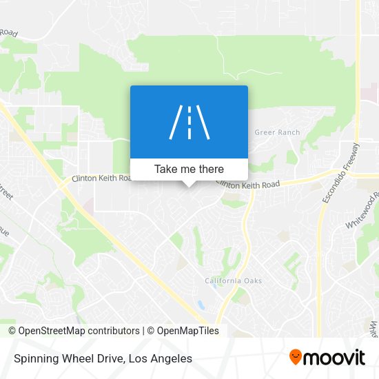 Spinning Wheel Drive map