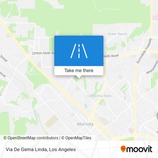Mapa de Via De Gema Linda
