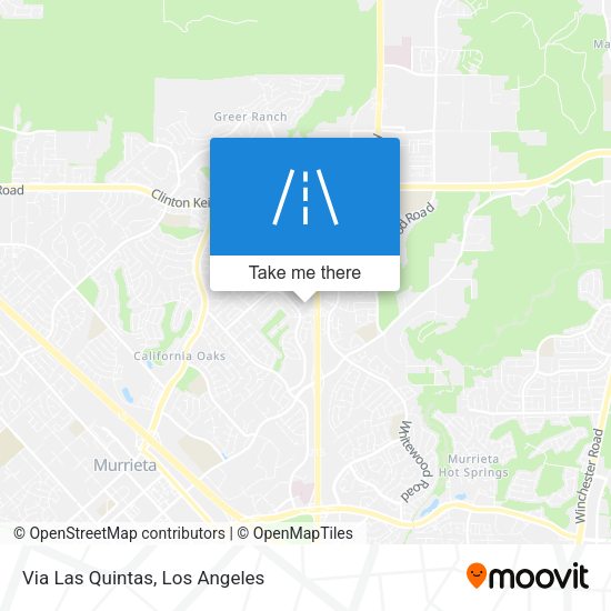 Mapa de Via Las Quintas