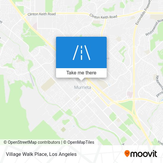 Mapa de Village Walk Place