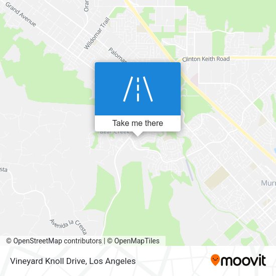 Vineyard Knoll Drive map