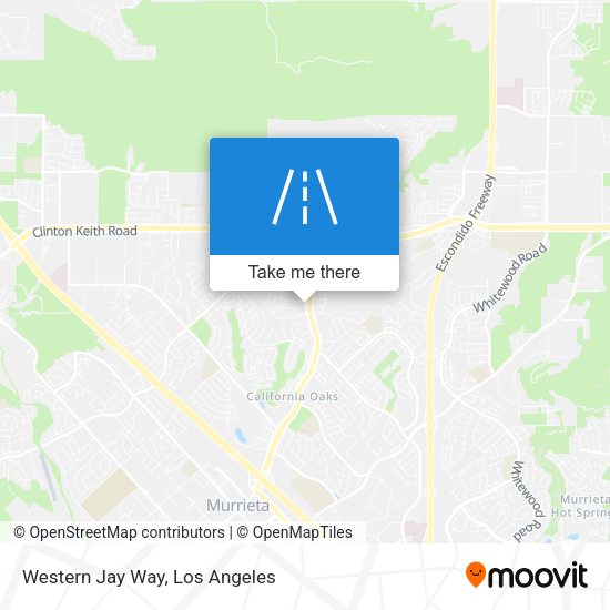 Mapa de Western Jay Way
