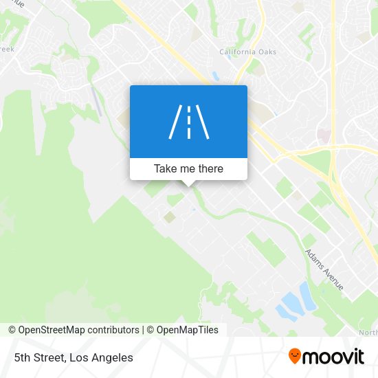 Mapa de 5th Street