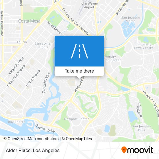 Mapa de Alder Place
