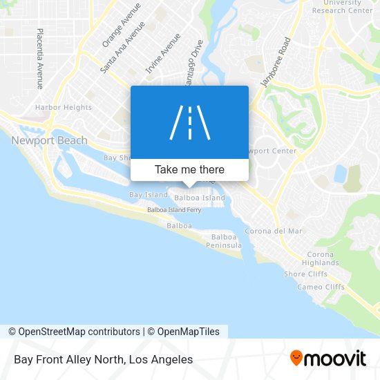 Mapa de Bay Front Alley North