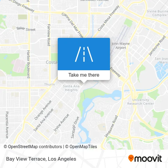 Bay View Terrace map