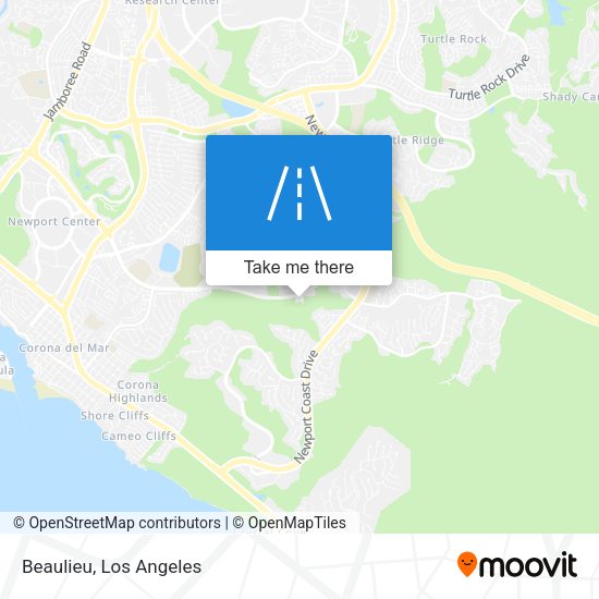 Mapa de Beaulieu