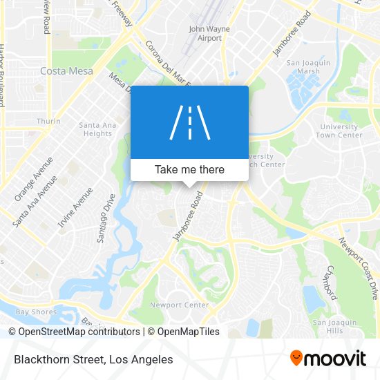 Mapa de Blackthorn Street