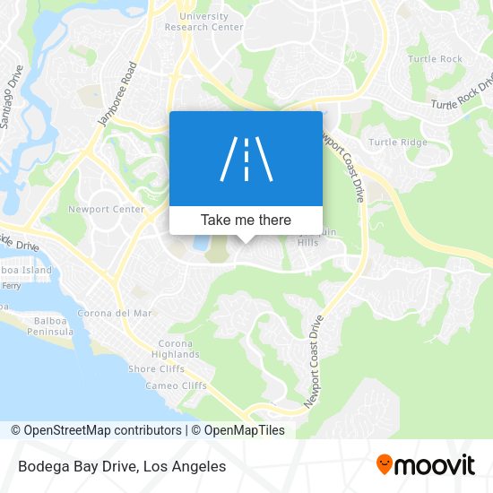 Mapa de Bodega Bay Drive