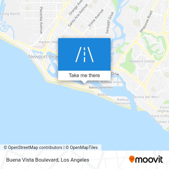 Buena Vista Boulevard map