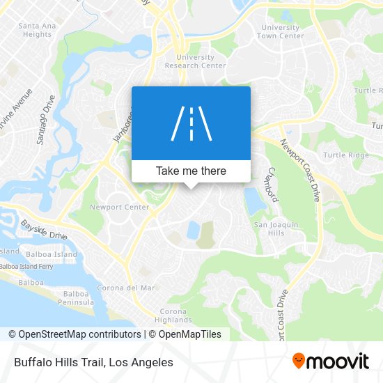 Mapa de Buffalo Hills Trail