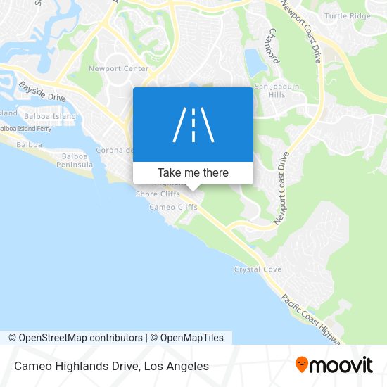 Mapa de Cameo Highlands Drive
