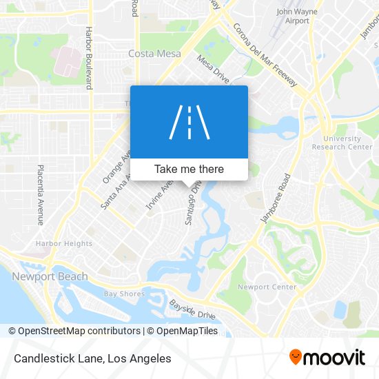 Candlestick Lane map