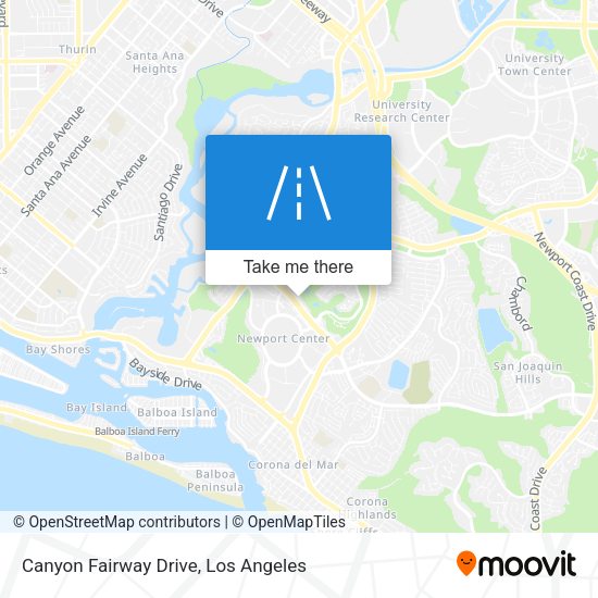 Mapa de Canyon Fairway Drive