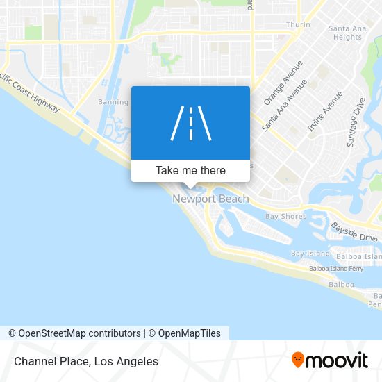Mapa de Channel Place