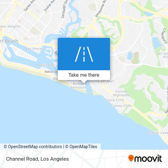 Mapa de Channel Road