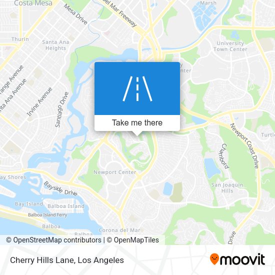 Mapa de Cherry Hills Lane