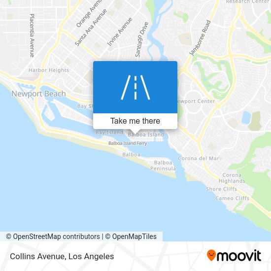 Mapa de Collins Avenue