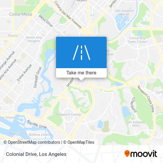 Mapa de Colonial Drive