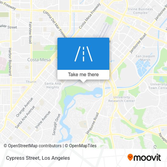 Mapa de Cypress Street