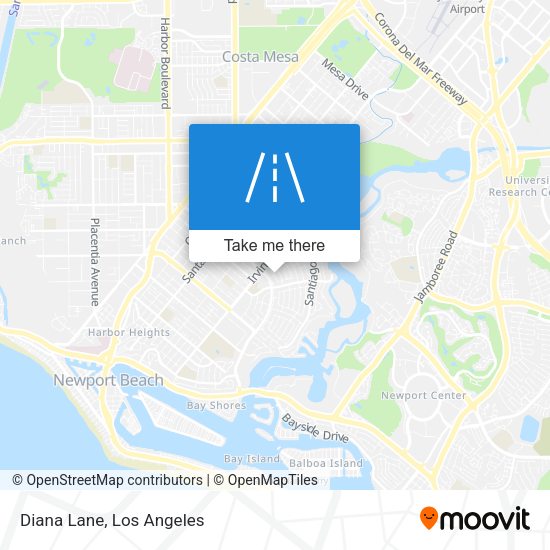 Mapa de Diana Lane