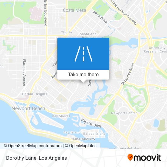 Mapa de Dorothy Lane