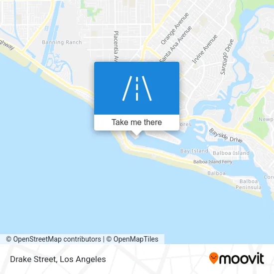 Drake Street map