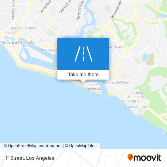 Mapa de F Street