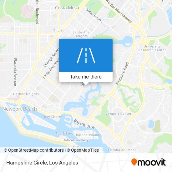 Hampshire Circle map