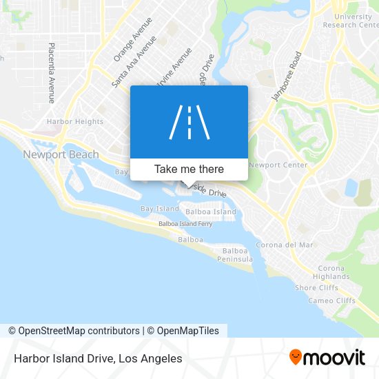 Mapa de Harbor Island Drive