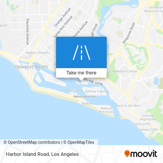 Mapa de Harbor Island Road