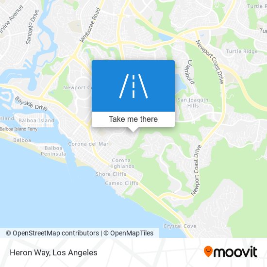 Mapa de Heron Way