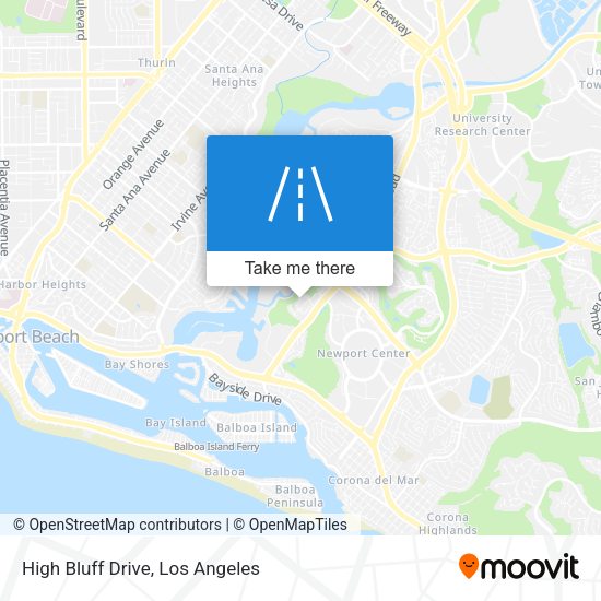 High Bluff Drive map