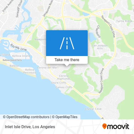 Inlet Isle Drive map