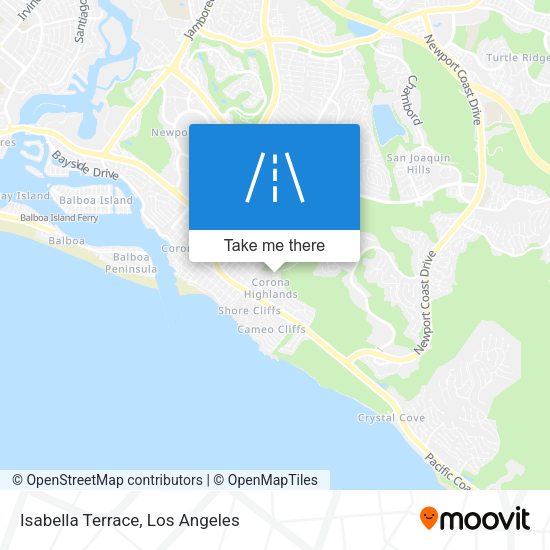 Mapa de Isabella Terrace