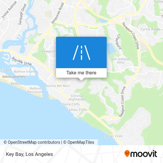 Key Bay map