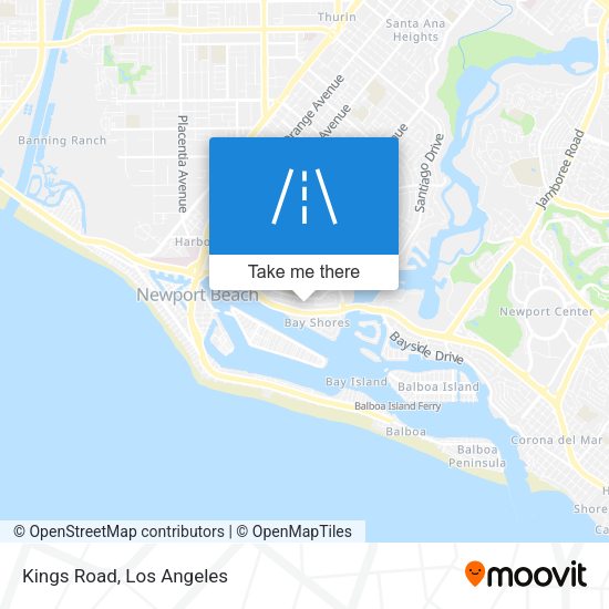 Mapa de Kings Road