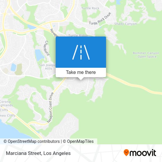 Mapa de Marciana Street