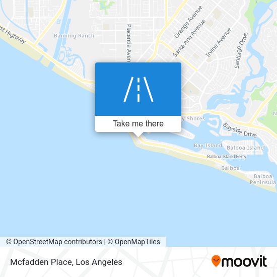 Mapa de Mcfadden Place