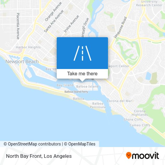Mapa de North Bay Front