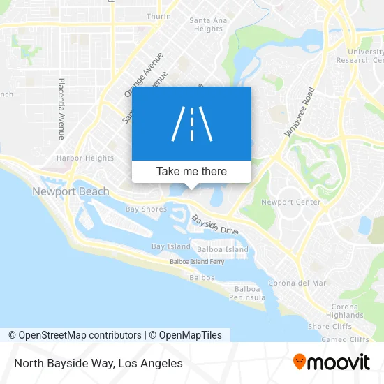 North Bayside Way map