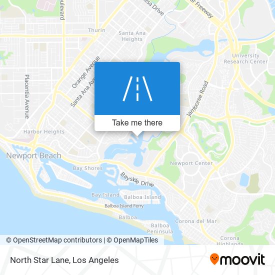 North Star Lane map