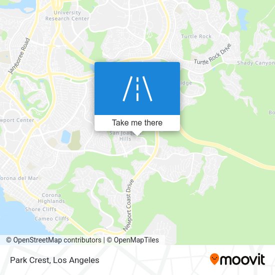 Mapa de Park Crest