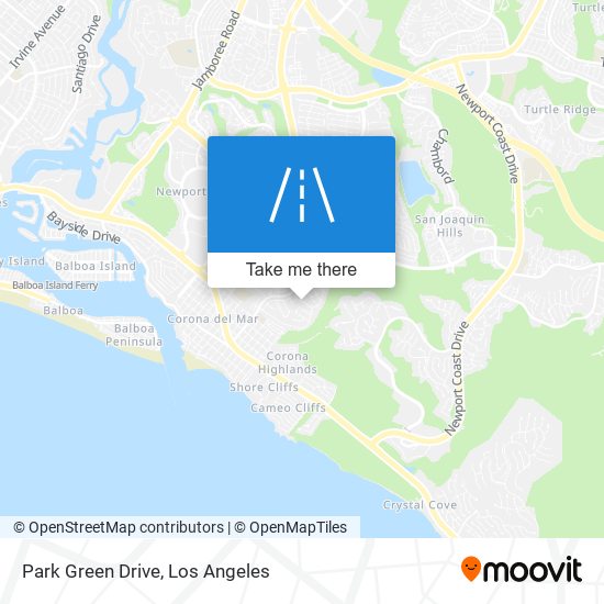 Park Green Drive map