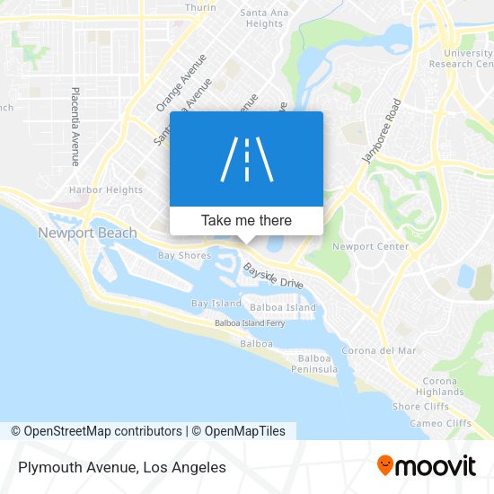 Mapa de Plymouth Avenue