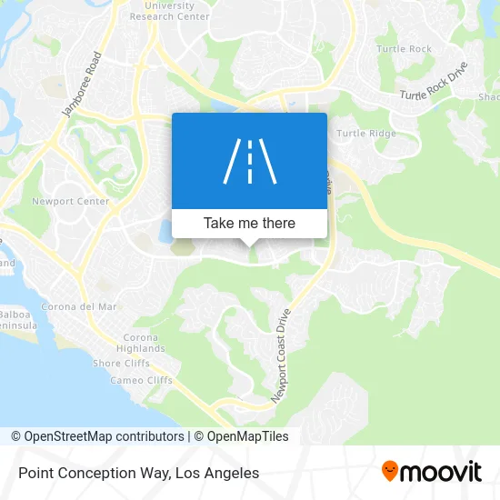 Point Conception Way map